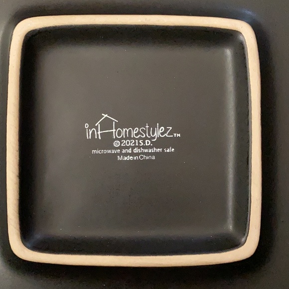 Happy Boo ghost Square Halloween Plate Platter - Picture 8 of 11